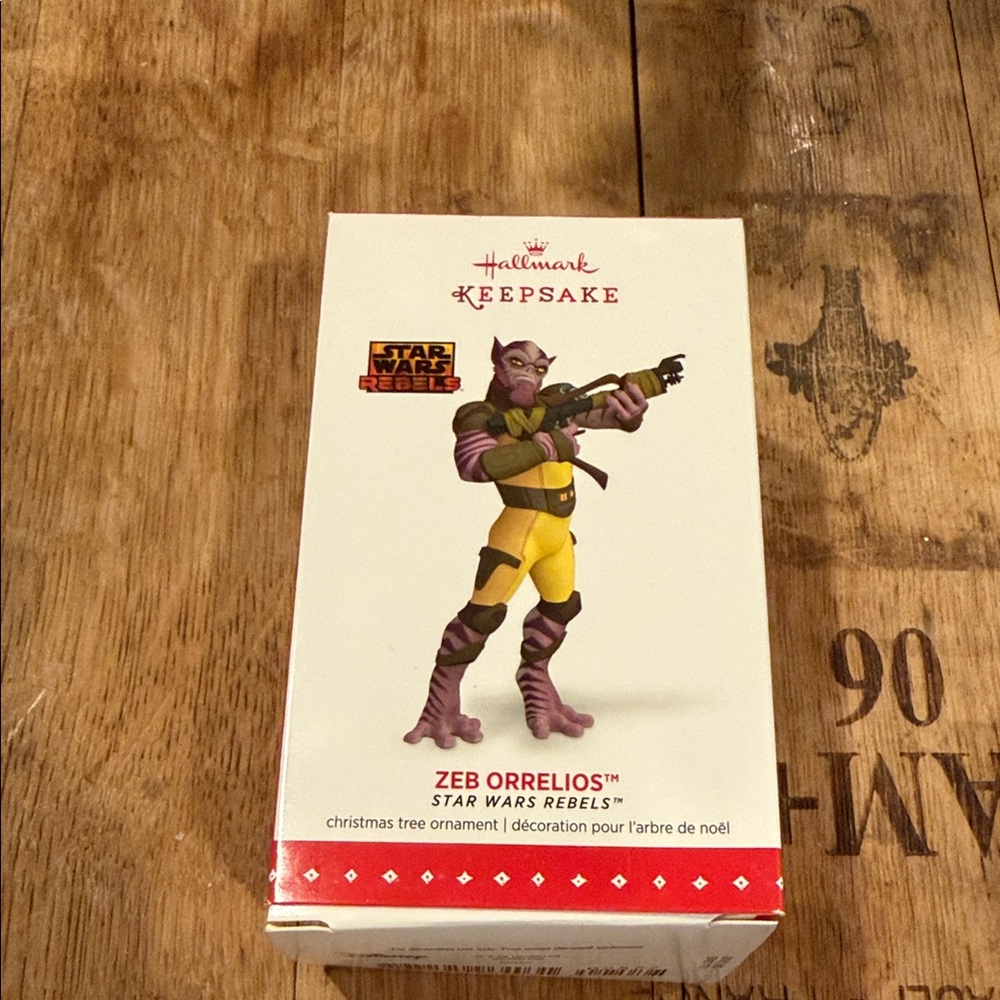 Hallmark Keepsake Zeb Orrelios Ornament 2015 Star Wars